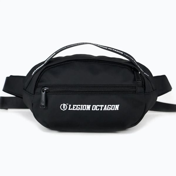 Saszetka nerka Octagon Legion Palm Coast. Czarne nerki i saszetki OCTAGON, bez wzorów, z materiału. Za 52,99 zł.