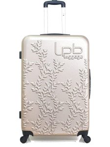 Les P´tites Bombes Walizka "Nais" w kolorze złotym - 47 x 75 x 29 cm rozmiar: onesize. Żółte walizki bez wzorów, z materiału. Za 260,99 zł.