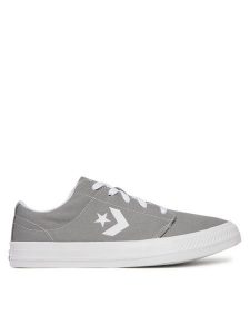 Converse Tenisówki LS VULC OX A15626C Szary. Szare trampki Converse, bez wzorów, z materiału, bez zapięcia. Za 219,99 zł.