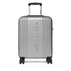 Walizka kabinowa Reebok. Szare walizki Reebok, bez wzorów. Za 279,99 zł.