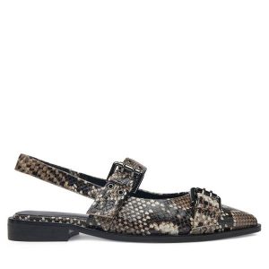 Baleriny Badura. Czarne balerinki Badura, bez wzorów, bez obcasa, bez zapięcia. Za 349,99 zł.