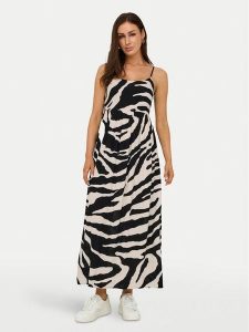 ONLY Sukienka letnia Nova 15347730 Czarny Regular Fit. Czarne kombinezony ONLY, na lato, s, bez wzorów, z wiskozy, bez kołnierzyka, bez ramiączek. Za 119,99 zł.