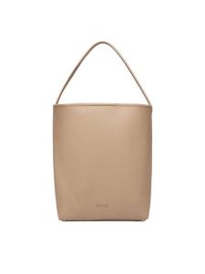 GINO ROSSI Torebka C-LDA8552 Beżowy. Brązowe torebki klasyczne Gino Rossi, bez wzorów, z materiału, bez dodatków. Za 229,99 zł.