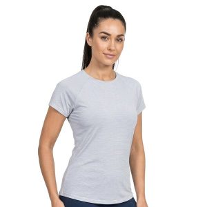 Top Damski Nayasa TP75. Niebieskie topy Trespass, m, bez wzorów, z dzianiny, bez kołnierzyka, bez ramiączek. Za 65,99 zł.