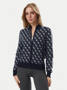 Guess Kardigan V6BR03 Z1482 Granatowy Regular Fit. Niebieskie kardigany Guess, z syntetyku. Za 445,99 zł.