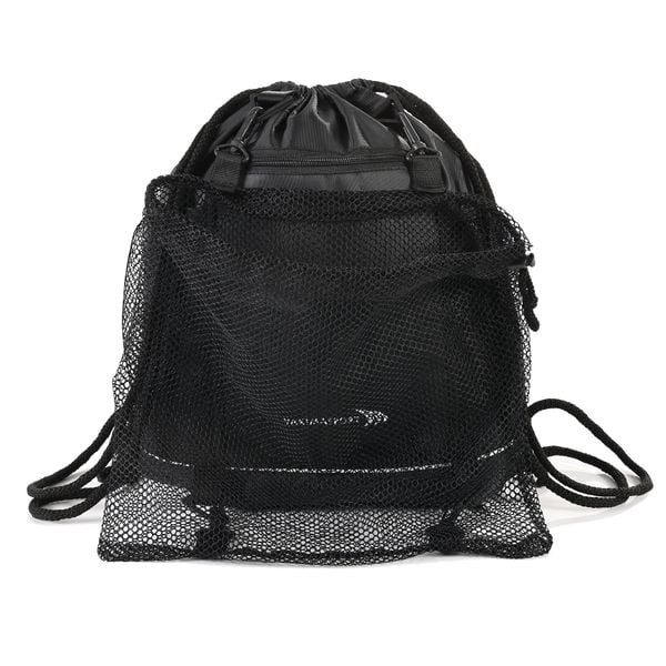 Plecak sportowy z siatką na piłkę Yakimasport. Brązowe plecaki YAKIMASPORT. Za 39,99 zł.