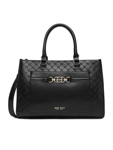 Nine West Torebka CEO-LUNA-II-H242045 Czarny. Czarne torebki klasyczne Nine West, bez wzorów, z materiału, bez dodatków. Za 249,99 zł.
