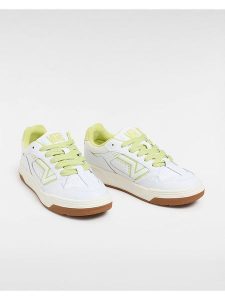 Vans Skórzane sneakersy w kolorze białym rozmiar: 44,5. Białe trampki Vans, bez wzorów, bez zapięcia. Za 122,96 zł.