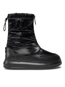 KARL LAGERFELD Śniegowce KL44573 Czarny. Czarne buty zimowe KARL LAGERFELD, z materiału, bez obcasa, bez zapięcia. Za 769,99 zł.