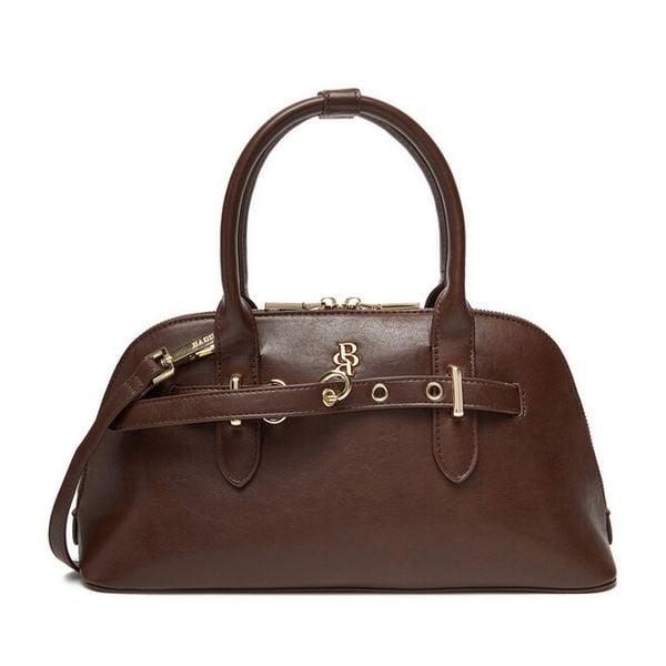 Torebka Badura. Brązowe torebki klasyczne Badura, bez wzorów, bez dodatków. Za 149,99 zł.