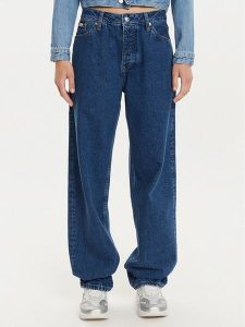 Calvin Klein Jeans Jeansy 90's J20J223996 Niebieski Loose Fit. Niebieskie jeansy Calvin Klein Jeans, bez wzorów, z bawełny. Za 469,99 zł.