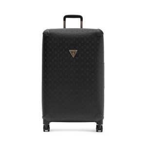 Walizka duża Guess. Czarne walizki Guess, z aplikacjami, duże. Za 539,99 zł.