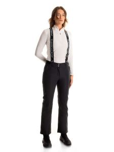 Fischer Spodnie narciarskie w kolorze czarnym rozmiar: XL. Czarne spodnie dresowe FISCHER, xl, bez wzorów, narciarskie. Za 482,03 zł.