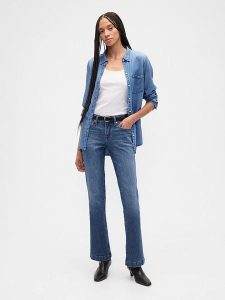 GAP Dżinsy - Skinny fit - w kolorze niebieskim rozmiar: W25. Niebieskie jeansy GAP, bez wzorów. Za 118,56 zł.