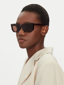 Max Mara Okulary przeciwsłoneczne MM0126 52E Brązowy. Brązowe okulary przeciwsłoneczne Max Mara. Za 579,99 zł.