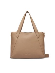 Valentino Torebka Thaoe Re VBSA5M02 Beżowy. Brązowe shopper bag Valentino, bez wzorów, ze skóry, bez dodatków. Za 749,99 zł.