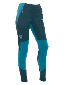 Maul Sport Spodnie softshellowe "Mayrhofen" w kolorze morskim rozmiar: 19. Niebieskie spodnie dresowe Maul Sport, bez wzorów, z materiału, outdoorowe. Za 260,99 zł.