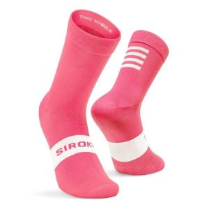 Skarpetki rowerowe Kolarstwo Siroko S1 Coral Mauna Kea. Brązowe skarpetki SIROKO, bez wzorów, z nylonu. Za 67,00 zł.
