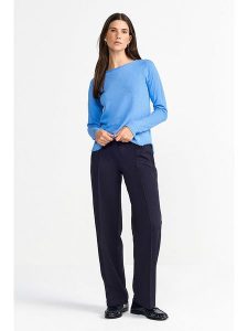 Rich&Royal Koszulka w kolorze błękitnym rozmiar: XS. Niebieskie bluzki Rich&Royal, xs, bez wzorów, z bawełny, bez kołnierzyka, bez ramiączek. Za 91,99 zł.