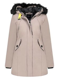 ANAPURNA Parka "Cherifana" w kolorze szarobrązowym rozmiar: XL. Brązowe płaszcze ANAPURNA, xl, bez wzorów, bez kaptura. Za 223,99 zł.