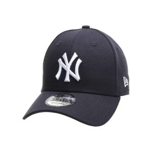 Czapka z daszkiem New Era 9FORTY The League MLB New York Yankees 10047538. Niebieskie czapki New Era, bez wzorów, sportowe. Za 105,55 zł.