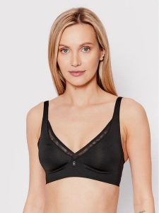 Triumph Biustonosz bezfiszbinowy True Shape Sensation 10207952 Czarny. Czarne biustonosze Triumph, bez wzorów, z syntetyku. Za 137,00 zł.