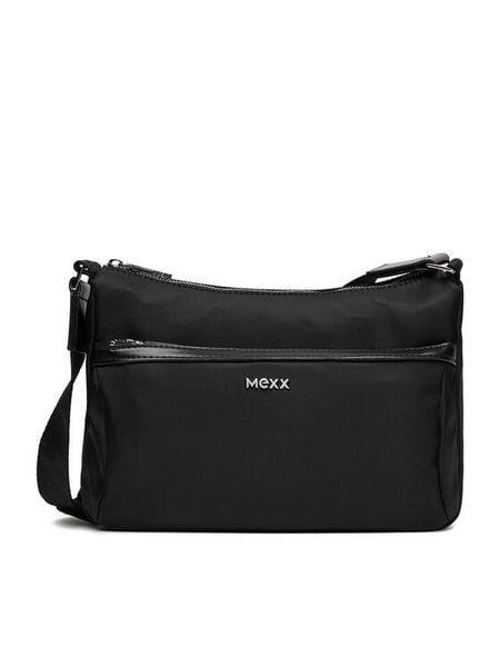 MEXX Torebka C-MEXX-L-009-08 Czarny. Czarne listonoszki Mexx, bez wzorów, z materiału, bez dodatków. Za 169,99 zł.