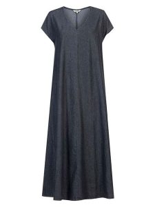 Herrlicher Sukienka w kolorze antracytowym rozmiar: S. Czarne sukienki Herrlicher, na co dzień, s, bez wzorów, bez kołnierzyka, bez ramiączek, maxi, proste. Za 195,99 zł.