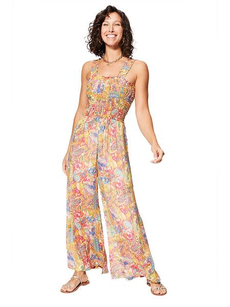 Ipanima Kombinezon ze wzorem rozmiar: 34/36. Kombinezony Ipanima, bez wzorów, klasyczne, bez kołnierzyka, bez ramiączek. Za 70,41 zł.