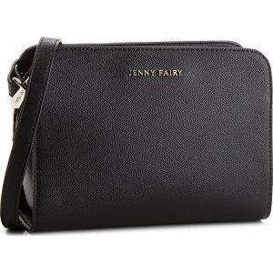 Torebka JENNY FAIRY - RH1086 Black. Czarne listonoszki marki Jenny Fairy, ze skóry ekologicznej. Za 89,99 zł.