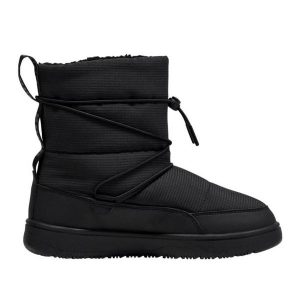 Buty Puma Snowbae Wns 393920 01 czarne. Czarne buty zimowe z gumy, bez obcasa, bez zapięcia. W wyprzedaży za 426,42 zł.