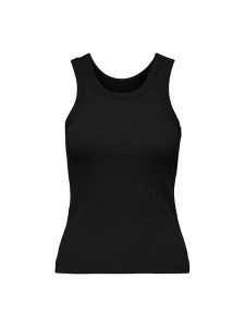 ONLY T-Shirt 31371 Czarny Comfort Fit. Czarne t-shirty ONLY, xs, bez wzorów, bez kołnierzyka, bez ramiączek. Za 59,99 zł.