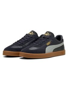 Puma Skórzane sneakersy "Club II Era" w kolorze szaro-granatowym rozmiar: 44. Niebieskie trampki Puma, bez wzorów, bez zapięcia. Za 139,87 zł.
