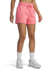 Under Armour Szorty dresowe "Rival" w kolorze jasnoróżowym rozmiar: L. Różowe szorty Under Armour, bez wzorów, z dresówki. Za 94,95 zł.