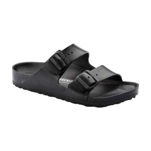 Sandały Damskie Arizona EVA. Czarne buty trekkingowe Birkenstock, bez zapięcia. Za 365,99 zł.