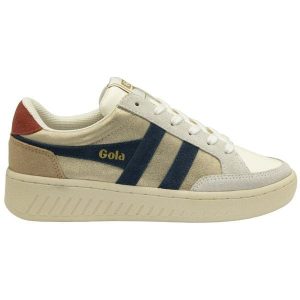 Sneakersy damskie Gola Superslam Blaze. Brązowe buty sportowe Gola, bez wzorów, bez zapięcia. Za 470,50 zł.