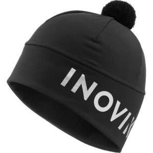 Czapka do narciarstwa biegowego dla dorosłych Inovik XC S 500. Czarne czapki INOVIK, bez wzorów, z elastanu, sportowe. Za 59,99 zł.