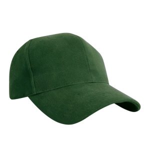 Ciężka Bawełniana Czapka Unisex Dla Dorosłych W Stylu Pro. Czerwone czapki RESULT HEADWEAR, bez wzorów, z bawełny. Za 38,99 zł.
