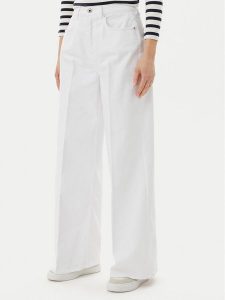 Pepe Jeans Jeansy PL204740 Niebieski Wide Leg. Niebieskie jeansy Pepe Jeans, bez wzorów, z bawełny. Za 259,99 zł.