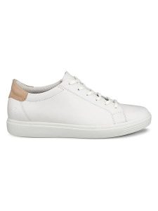 Ecco Skórzane sneakersy "Classic" w kolorze białym rozmiar: 37. Białe trampki ecco, bez wzorów, ze skóry, bez zapięcia. Za 354,45 zł.