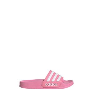 Klapki Adilette Shower. Białe klapki ADIDAS, bez wzorów, bez obcasa. Za 109,00 zł.