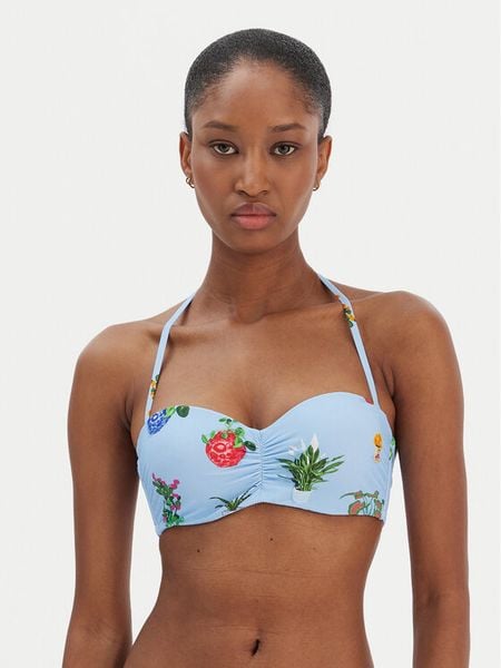 Seafolly Góra od bikini Playa Bonita 30574-287 Błękitny. Niebieskie bikini Seafolly, bez wzorów, z syntetyku. Za 389,99 zł.