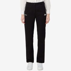 Spodnie damskie Kappa Adraw Peugeot Sport. Czarne spodnie dresowe Kappa, bez wzorów. Za 423,00 zł.