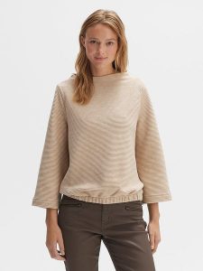 OPUS Bluza w kolorze beżowym rozmiar: 38. Brązowe bluzy Opus, bez wzorów, bez kaptura. Za 105,38 zł.