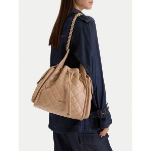 Torebka Badura. Brązowe torebki klasyczne Badura, bez wzorów, bez dodatków. Za 299,99 zł.