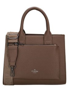 Charm Torebka "Pentonville" w kolorze jasnobrązowym - 26 x 21 x 13 cm rozmiar: onesize. Brązowe torebki klasyczne Charm, bez wzorów, z materiału, przez ramię, bez dodatków. Za 100,99 zł.