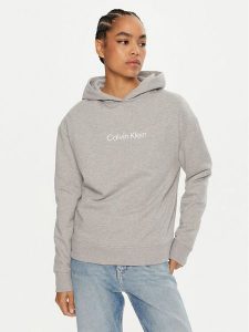 Calvin Klein Bluza Hero Logo K20K205449 Szary Relaxed Fit. Szare bluzy Calvin Klein, xl, bez wzorów, z bawełny, bez kaptura. Za 279,99 zł.