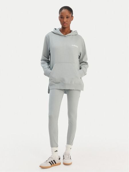 Adidas Komplet bluza i legginsy Leisure KB8448 Zielony Regular Fit. Zielone bluzy ADIDAS, m, bez wzorów, z bawełny, bez kaptura. Za 329,99 zł.