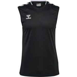 Tank top Hummel Core 2.0. Białe topy Hummel, bez wzorów, sportowe, bez kołnierzyka, bez ramiączek. Za 160,50 zł.