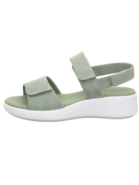 Legero Skórzane sandały "Easy" w kolorze miętowym rozmiar: 40. Zielone sandały Legero, bez wzorów, z otwartym noskiem, bez obcasa, bez zapięcia. Za 161,34 zł.